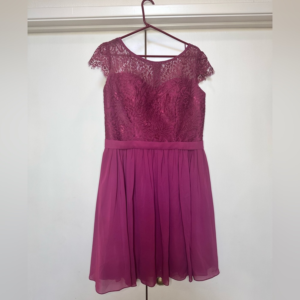 JJ’s House Dress, Mulberry, NWT, Size 16